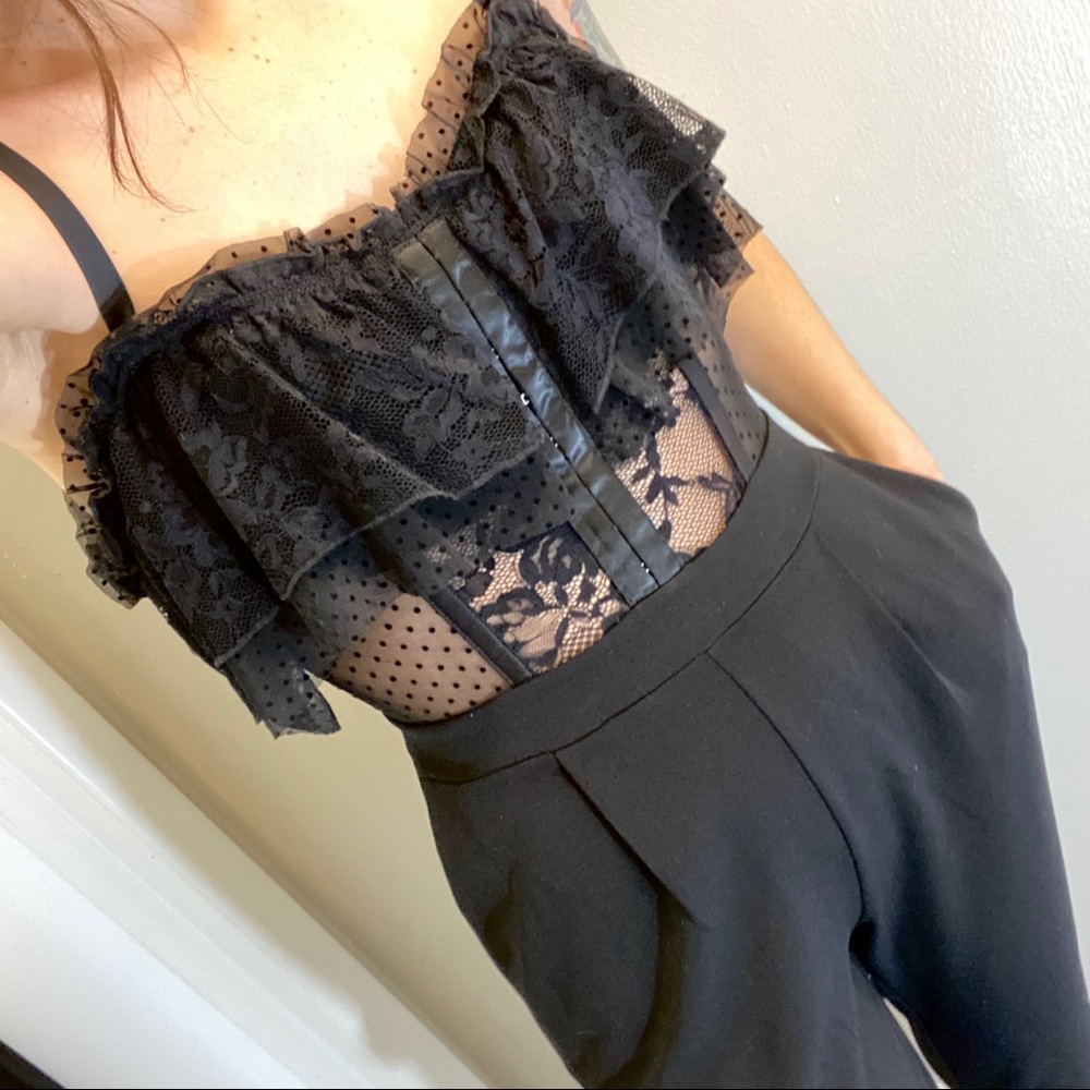 Express Lace Jumpsuit